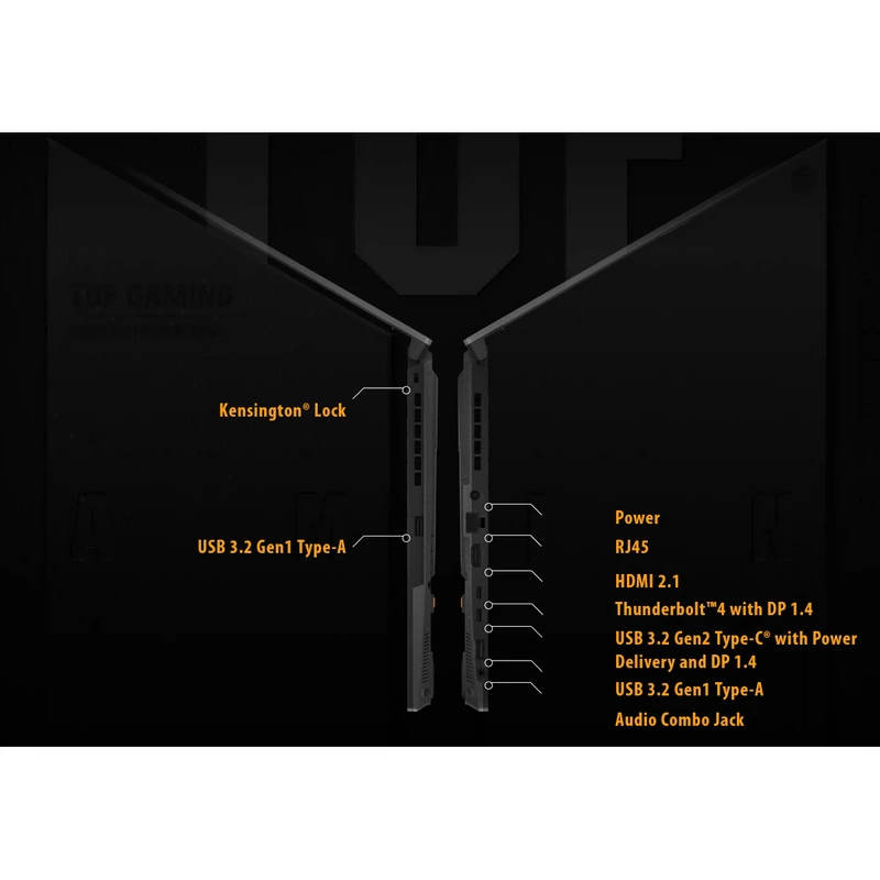 لپ تاپ 15.6 اینچی ایسوس مدلTUF Gaming F15 FX507VV-WS74-i7 - Image 3