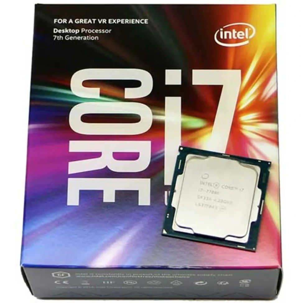پردازنده کامپیوتر اینتل Core i7-7700 (Kaby Lake - استوک) - Image 2