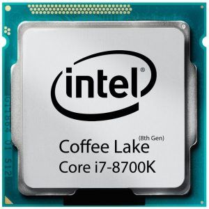 پردازنده INTEL i7 8700K