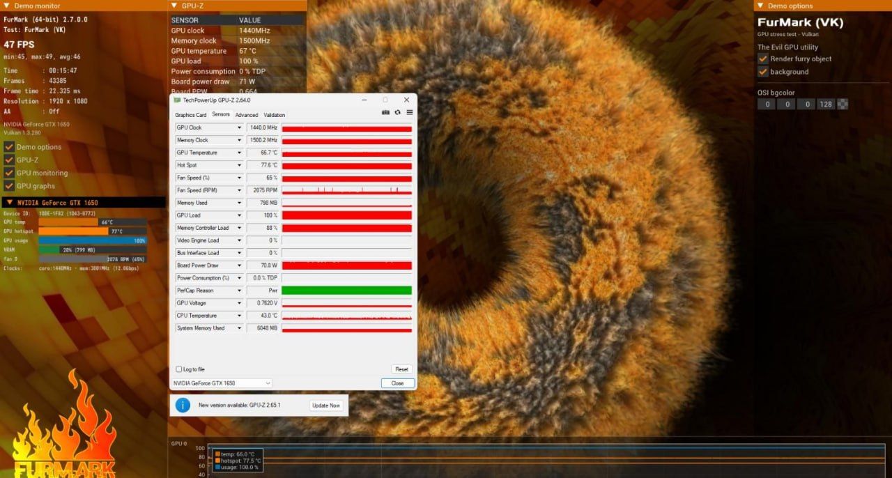 کارت گرافیک ASUS GTX 1650 OC 4GB - Image 2