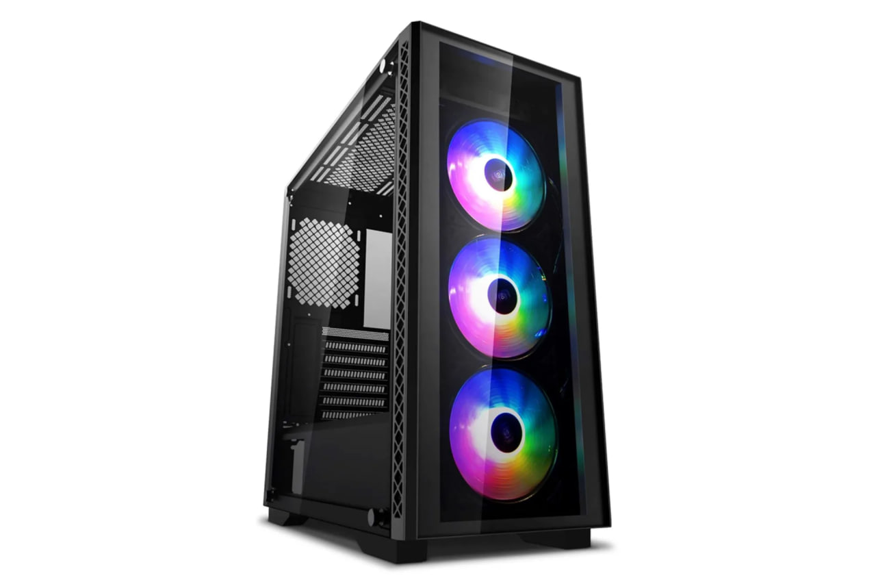 قاب کیس: Deepcool Matrexx 50 ADD-RGB 3F (استوک - گرید A)