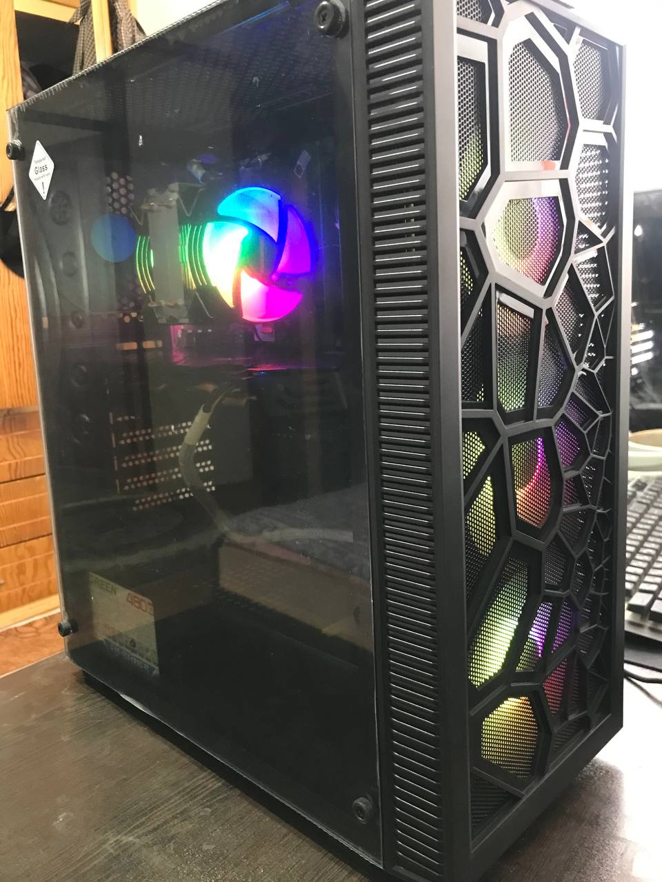 کیس گیمینگ i5-7500 + RX 580 8GB | سیستم گیمینگ اقتصادی استوک - Image 2