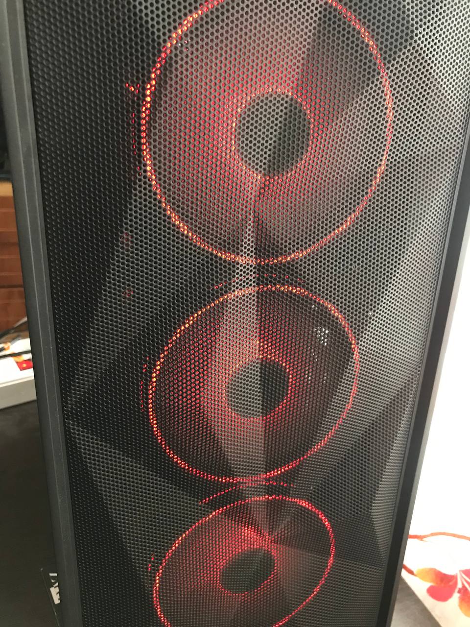 پک 4 عدد فن ARGB MasterTech همراه کنترلر | فن کیس RGB استوک در حد نو